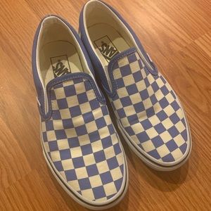 Women’s blue Vans
